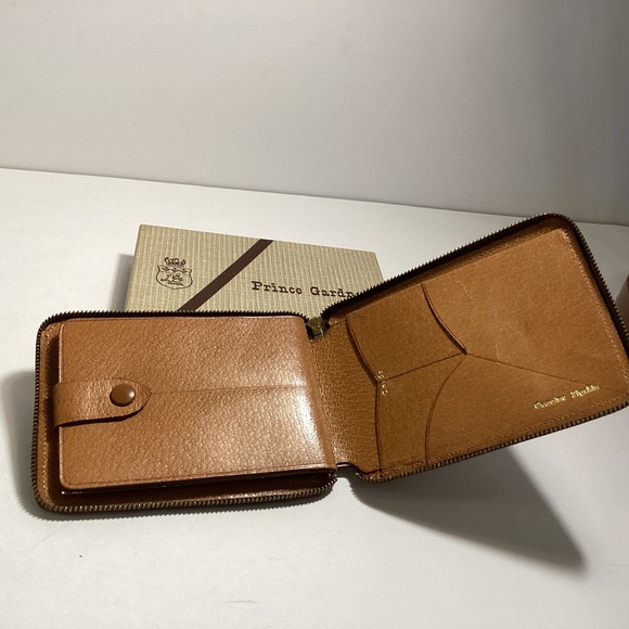 Vintage Prince Gardner pigskin wallet in box - Picture 2 of 11